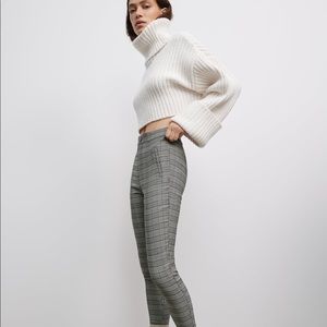 ZARA Gray Plaid Leggings ✨